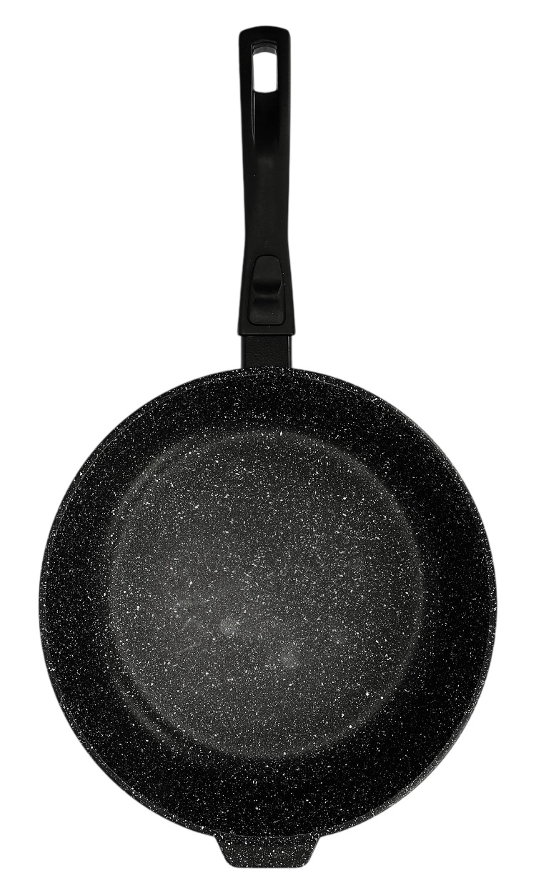 Сковорода Kitchenstar Granite глубокая со съемной ручкой