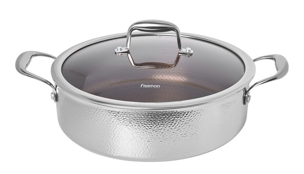 FISSMAN Heritage pro - коллекция нержавеющей посуды с гибридным антипригарным покрытием