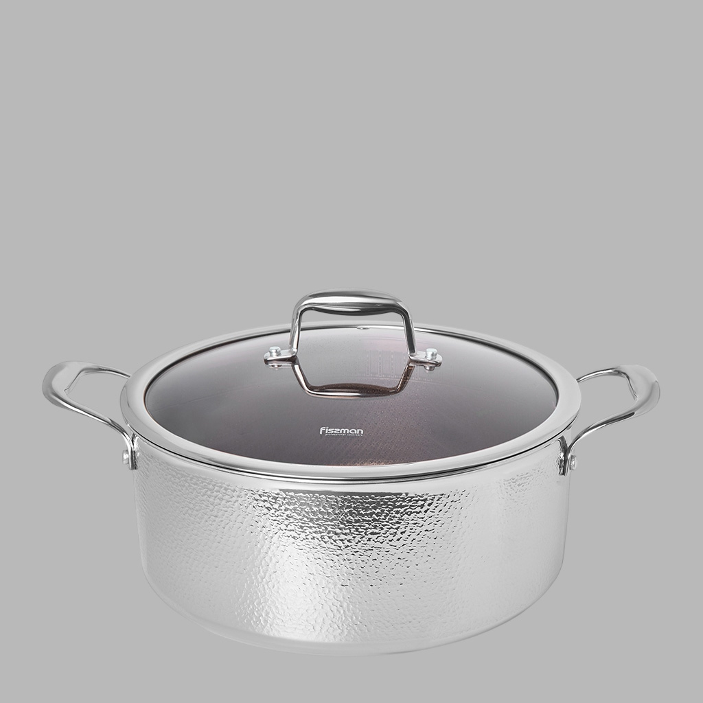 FISSMAN Heritage pro - коллекция нержавеющей посуды с гибридным антипригарным покрытием