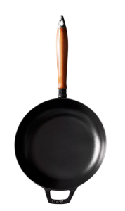 Сковорода чугунная Staub с деревянной ручкой